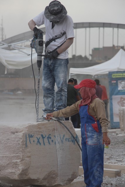  اولين سمپوزيم بين الملي مجسمه سازي در اهواز / گزارش تصويري 