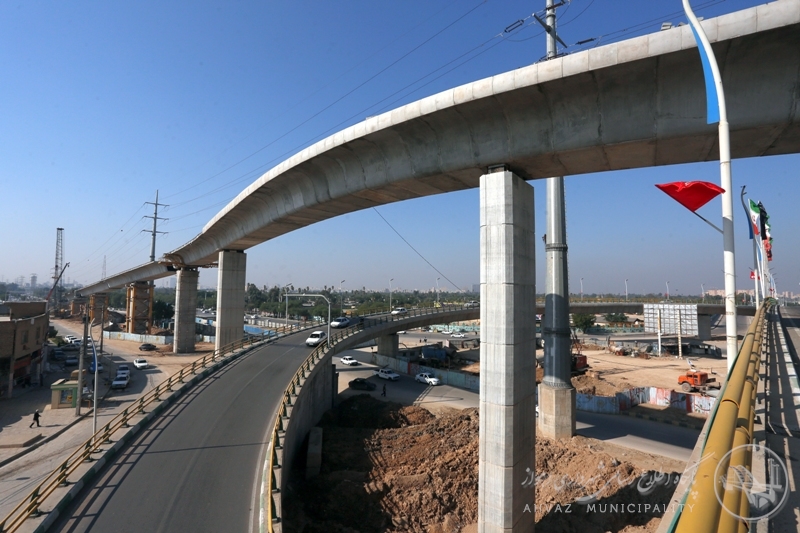 وضعیت پیشرفت پروژه تقاطع غیرهمسطح شهید کجباف/ عکس